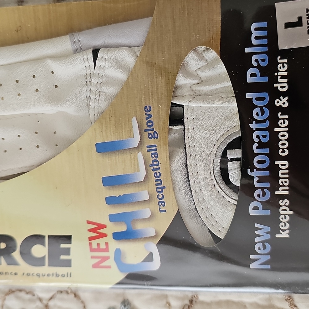 E-FORCE Chill Racquetball Glove Large Right Handed NWT - Picture 2 of 9